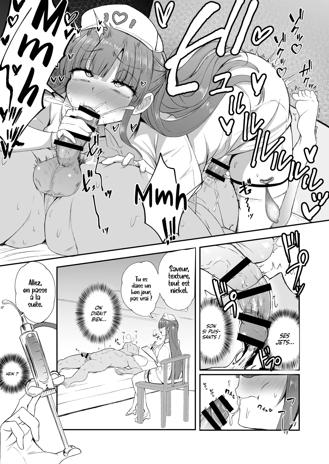 Futanari Nurse Rinoko-chan no Junkai Chin Satsu | La ronde de l'Infirmière Futanari page 6 full