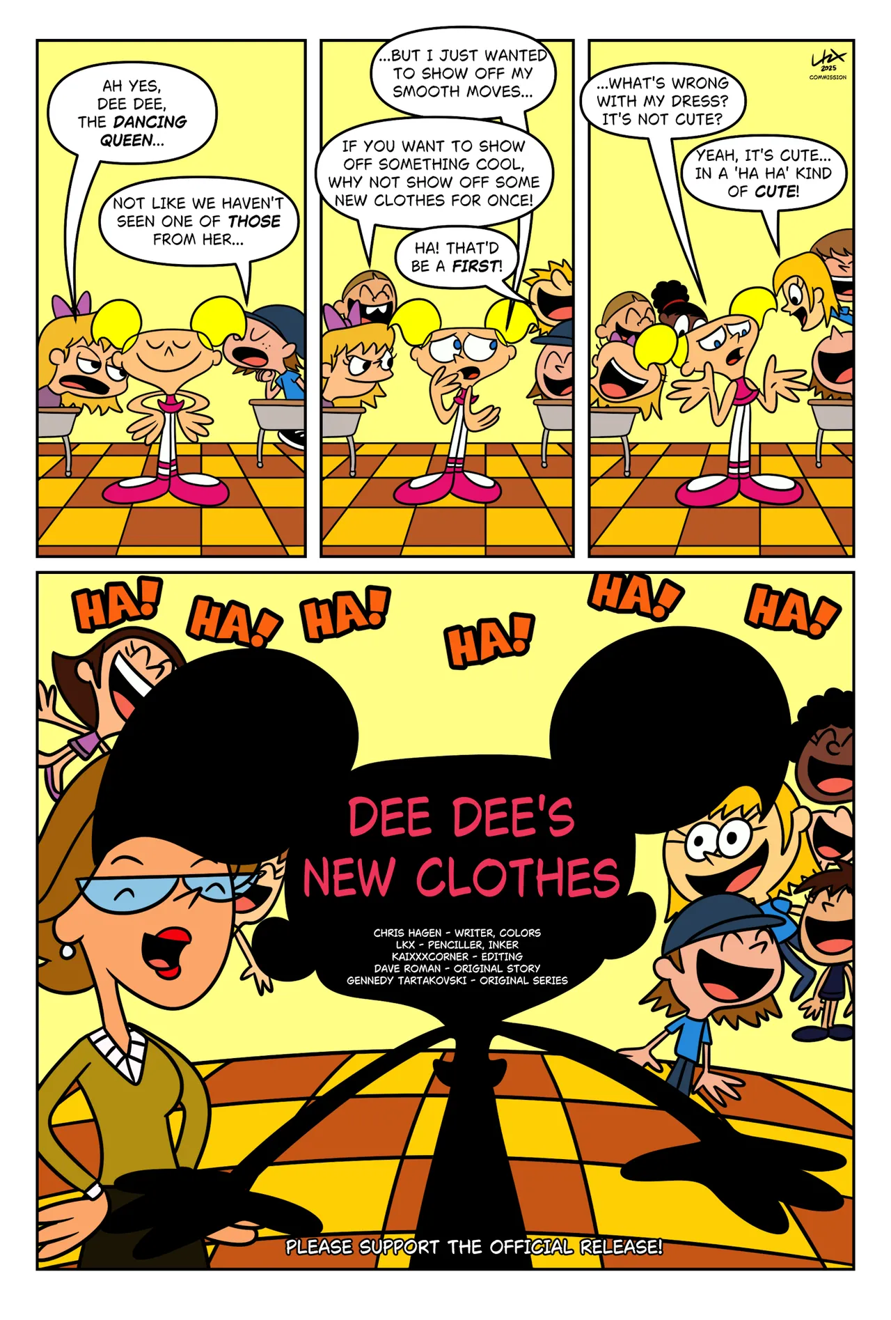 Dee Dee's New Clothes page 3 full