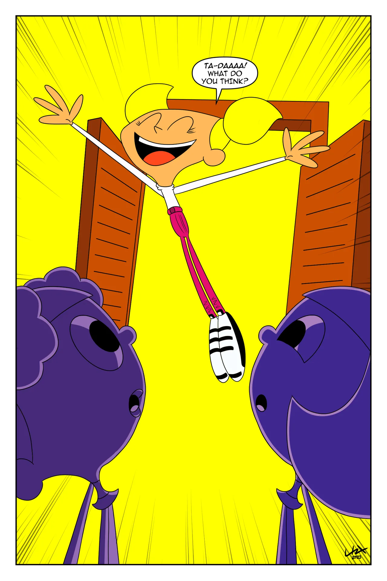 Dee Dee's New Clothes page 8 full