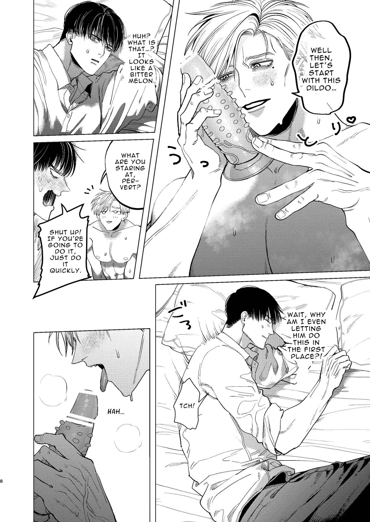 My Bodyguard is a Muscular Blonde and Horny Hunk?! page 7 full