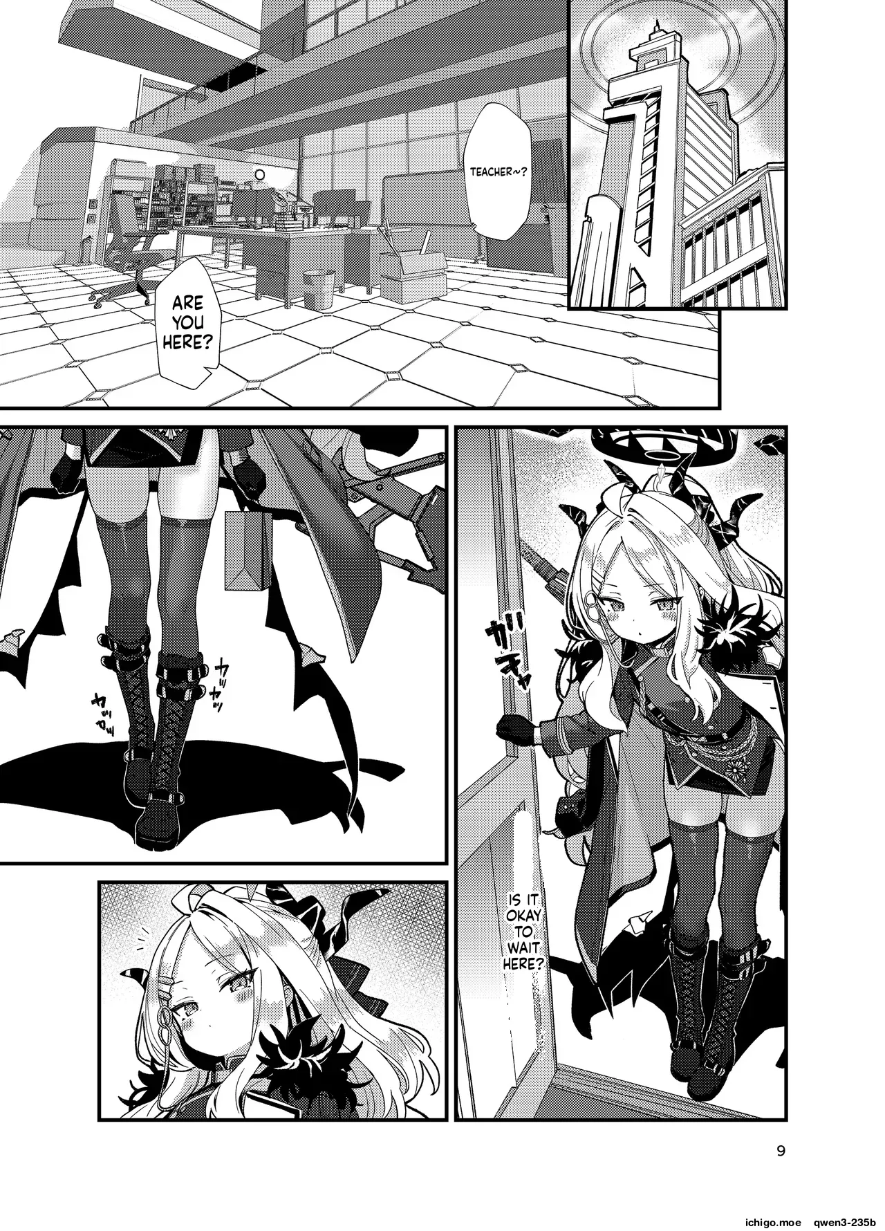 Sensei, Fuuki ni Motto Sekuhara Shite page 8 full