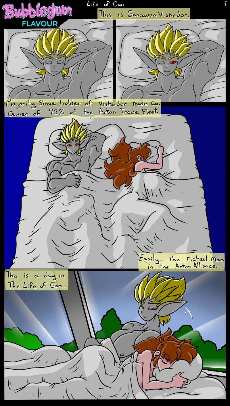 Bubblegum Flavour: Life of Gan page 1 full