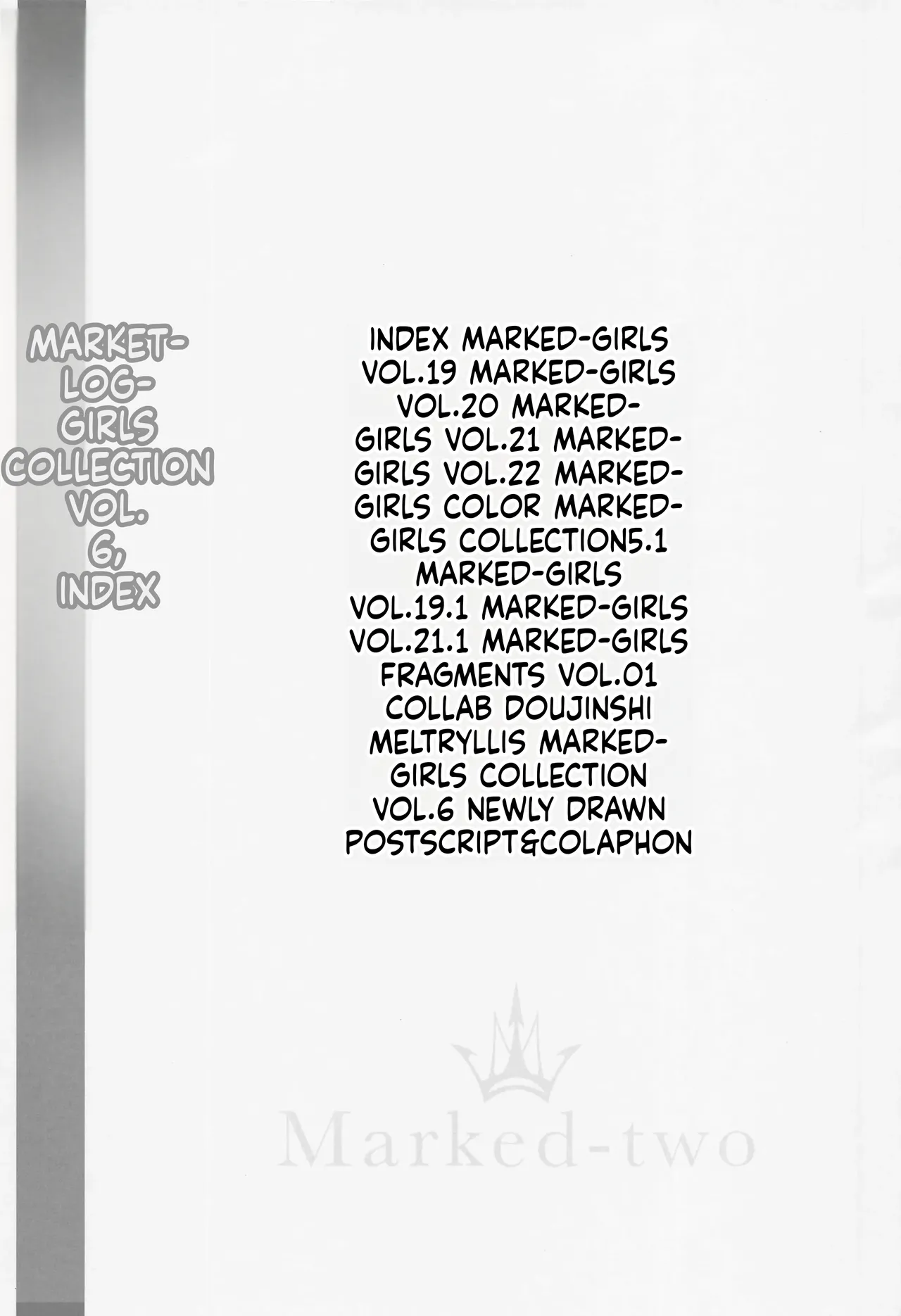 Marked-girls Collection Vol. 6 page 3 full
