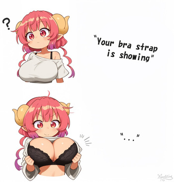 "Your bra strap is showing" compilation cover