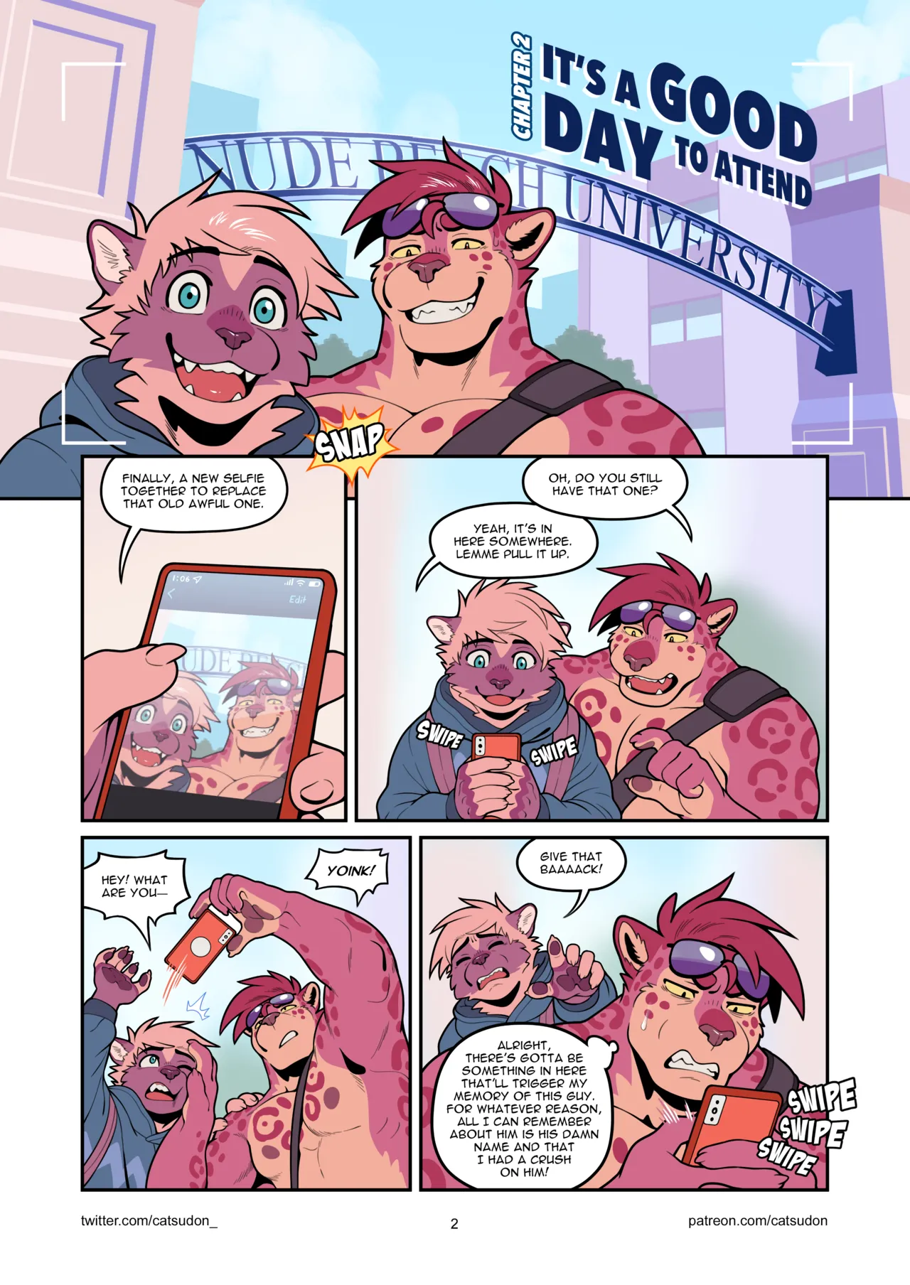 Chapter 2: It's A Good Day To Attend University page 4 full