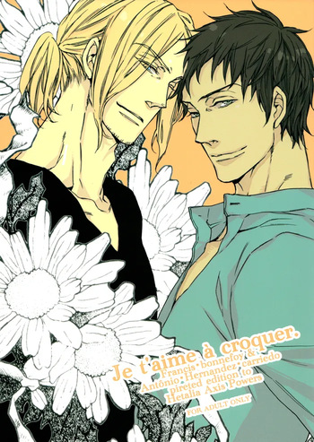 Je t'aime à croquer. cover