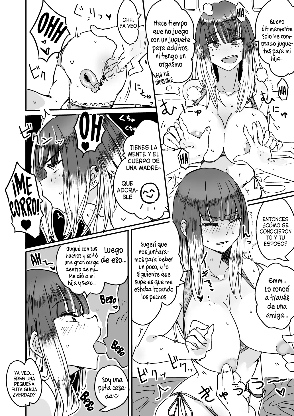 Hahamizugi vol. 1-4 | Mamá en traje de baño vol. 1-4 page 8 full