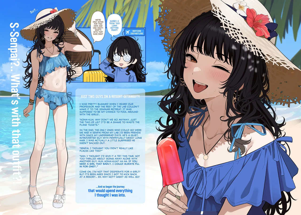 Tsuiteru Mesu ~Otokonoko Report~ 2 | Bitches With Dicks ~Otokonoko Report~ 2 page 8 full
