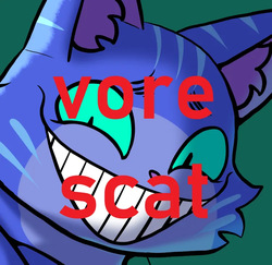 Cheshire cat analvore