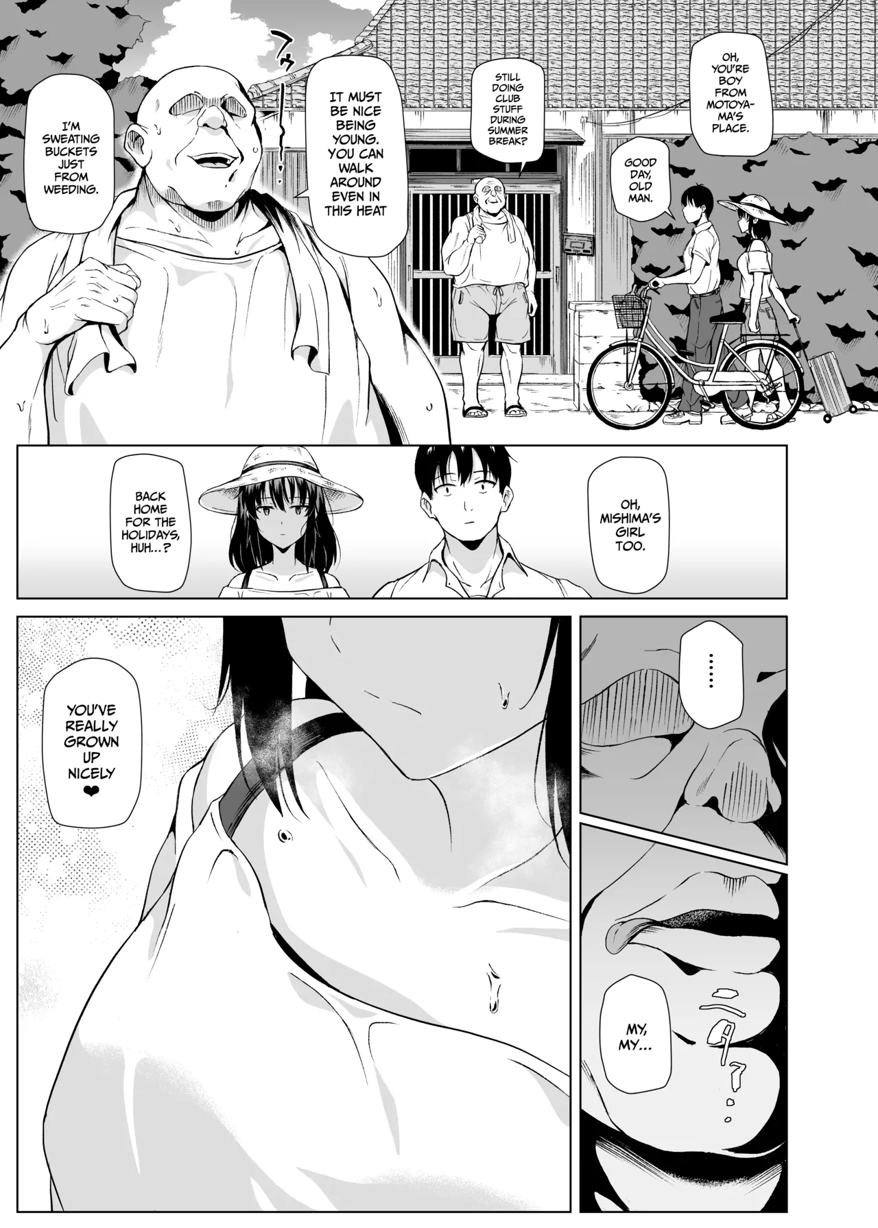 Summer in the Countryside with Ojisan ~Homecoming~ page 10 full