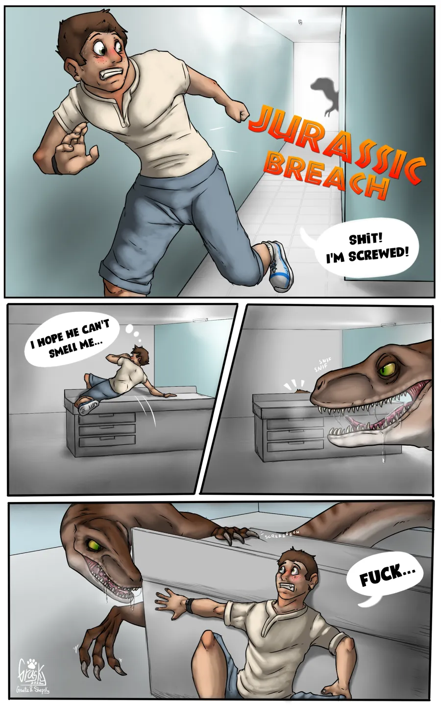 Jurassic Breach page 1 full