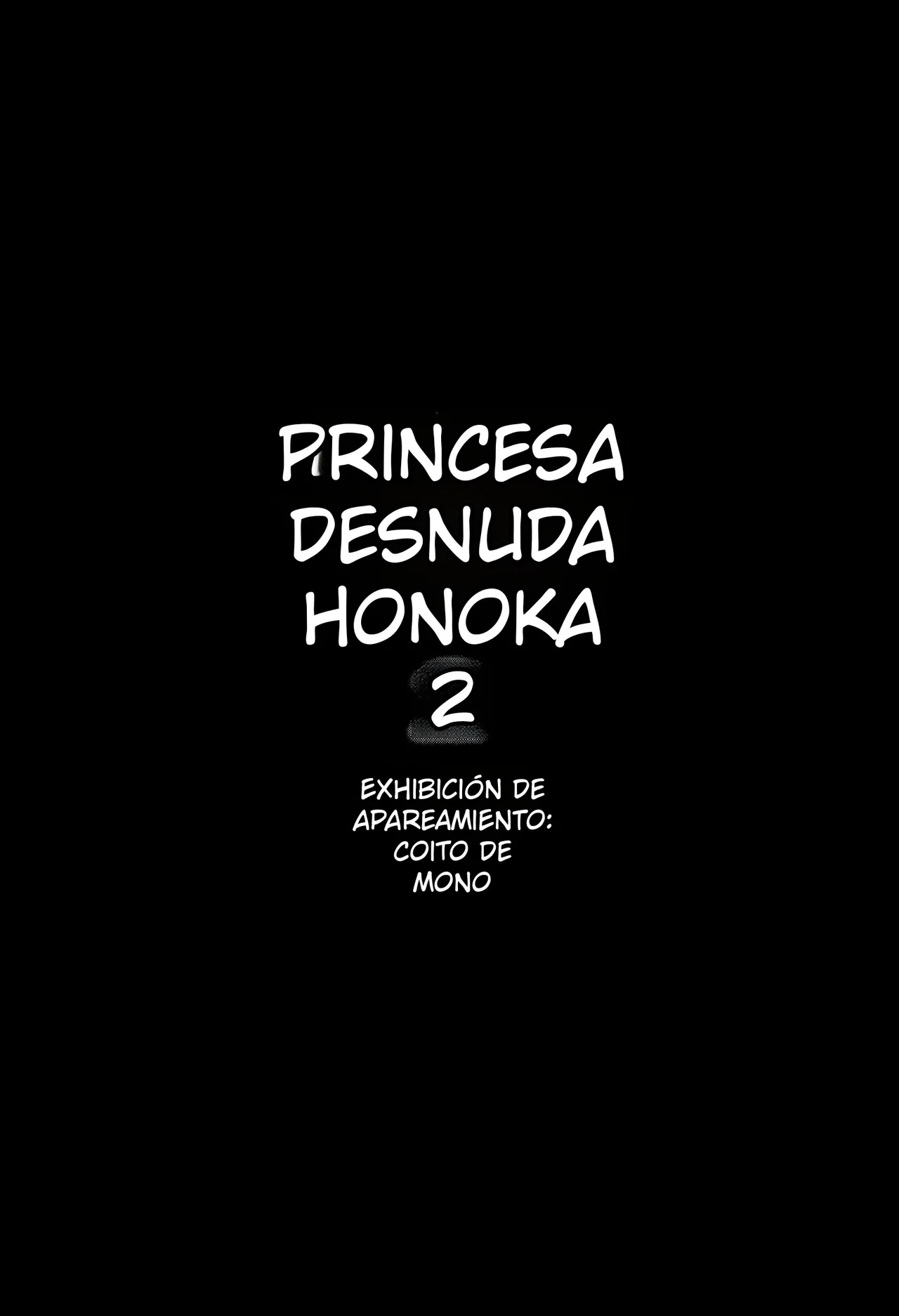 Hadakahime Honoka 2 Misemono Tanetsuke Saru Koubi page 4 full