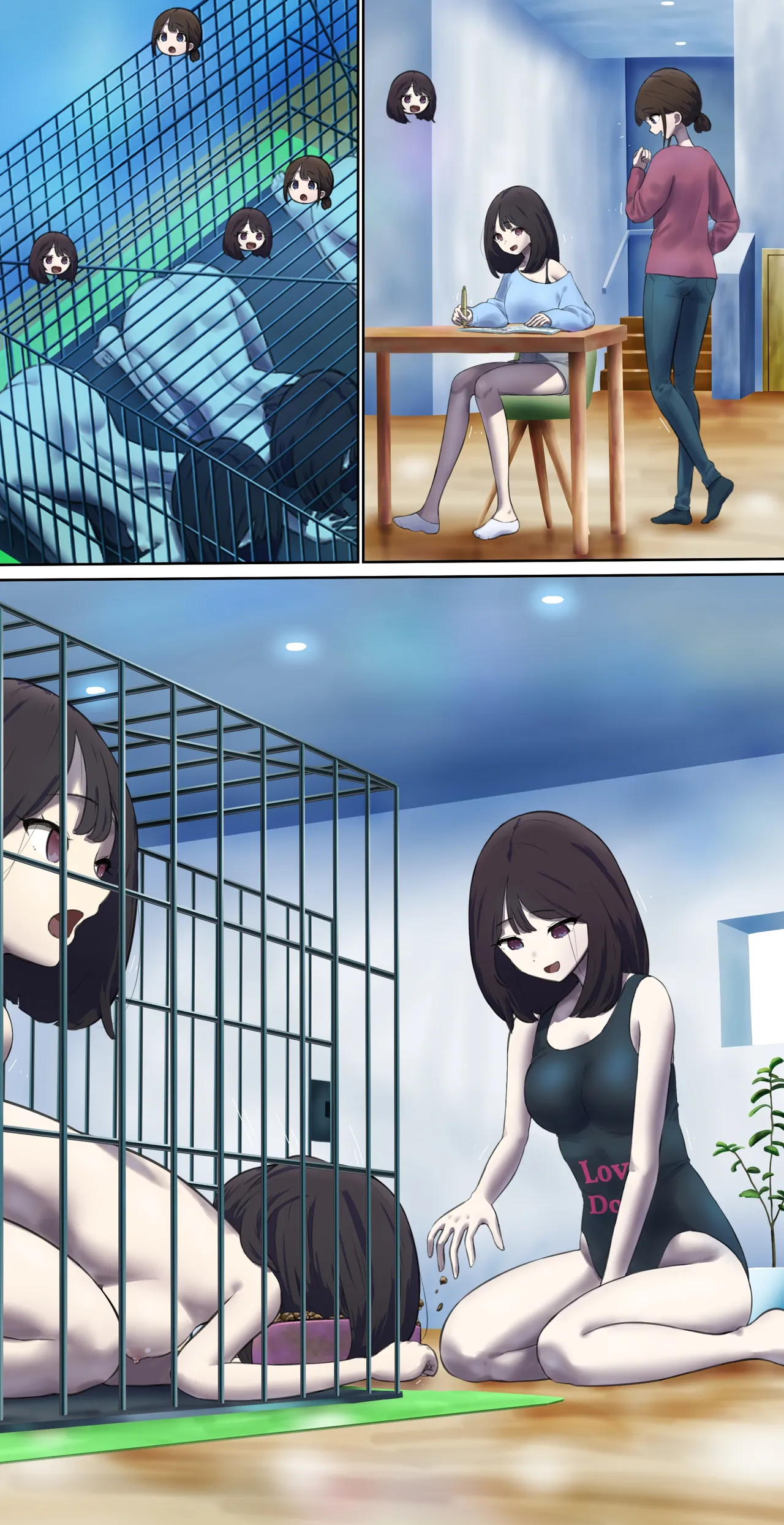 A daughter living with her human livestock clones page 10 full