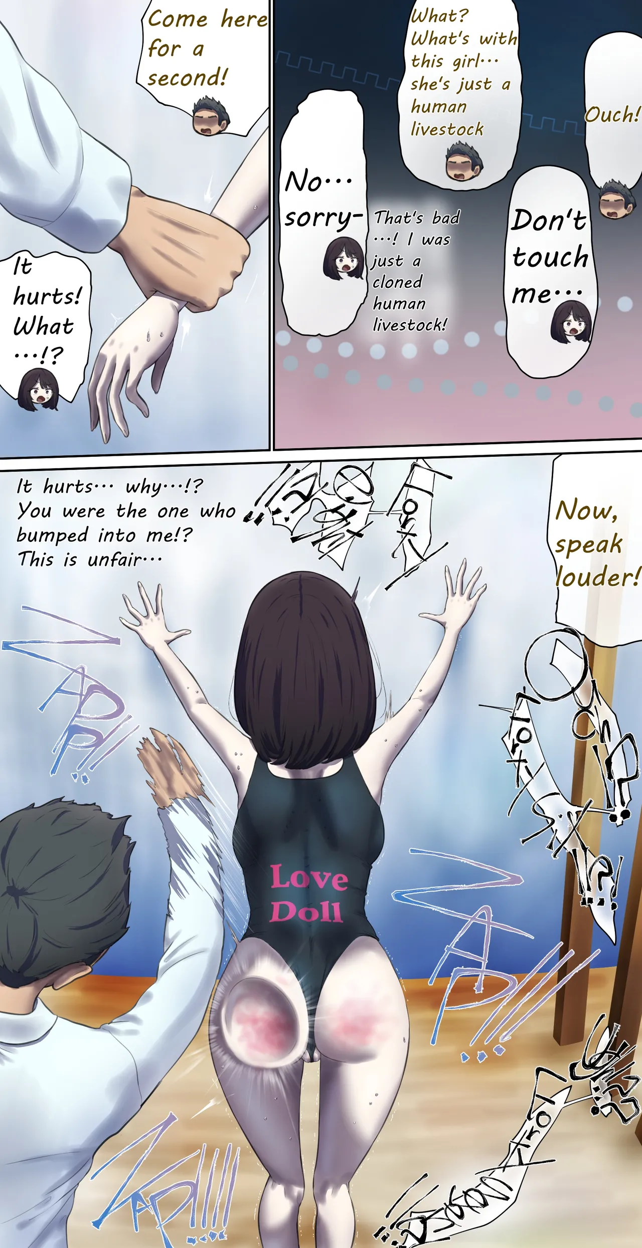A daughter living with her human livestock clones page 4 full