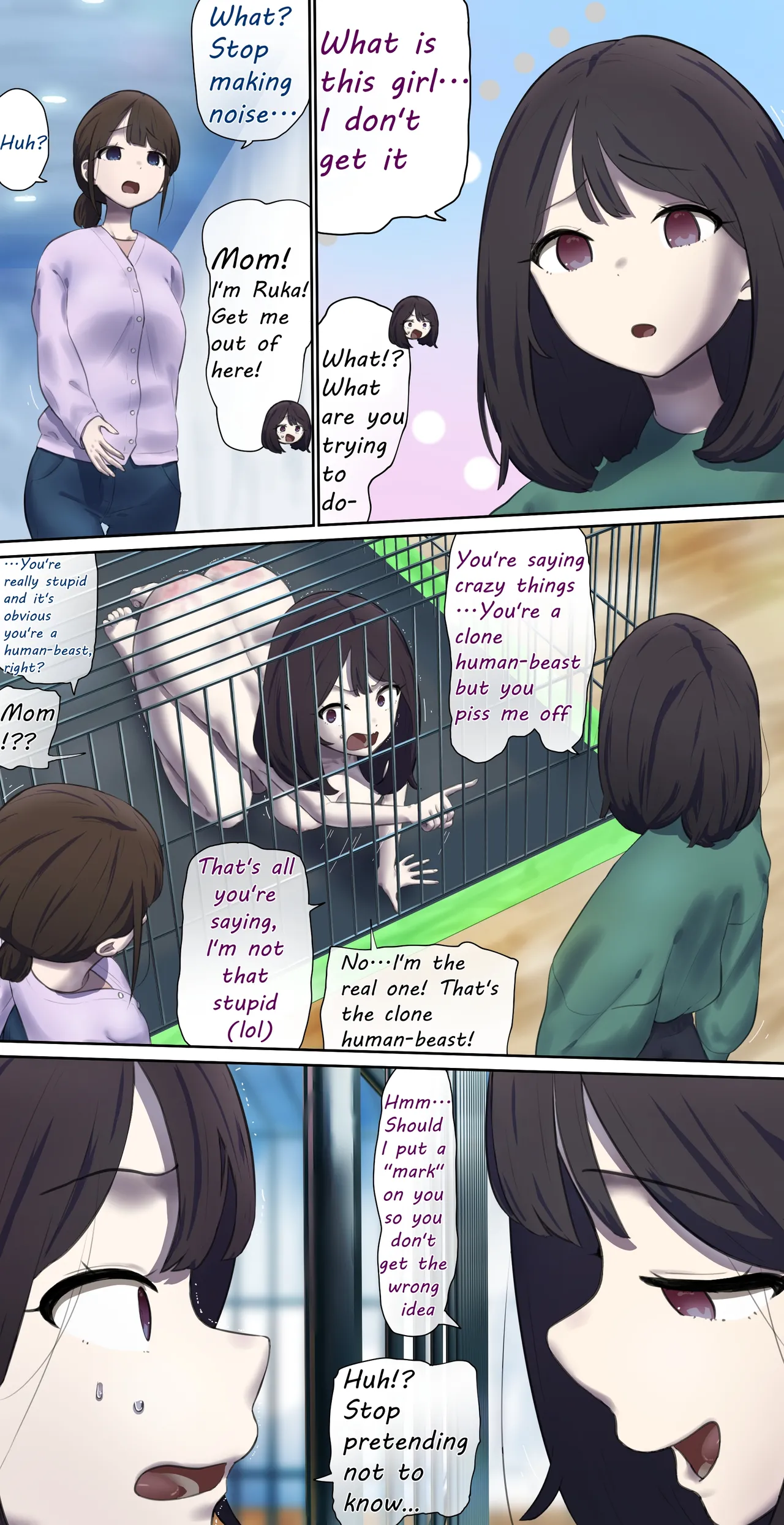 A daughter living with her human livestock clones page 6 full