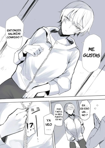Onnanoko ga Ganbatte Kokuhaku Suru Manga｜Un Manga Sobre una Chica que Hace la Mejor Confesion que Ella Puede cover