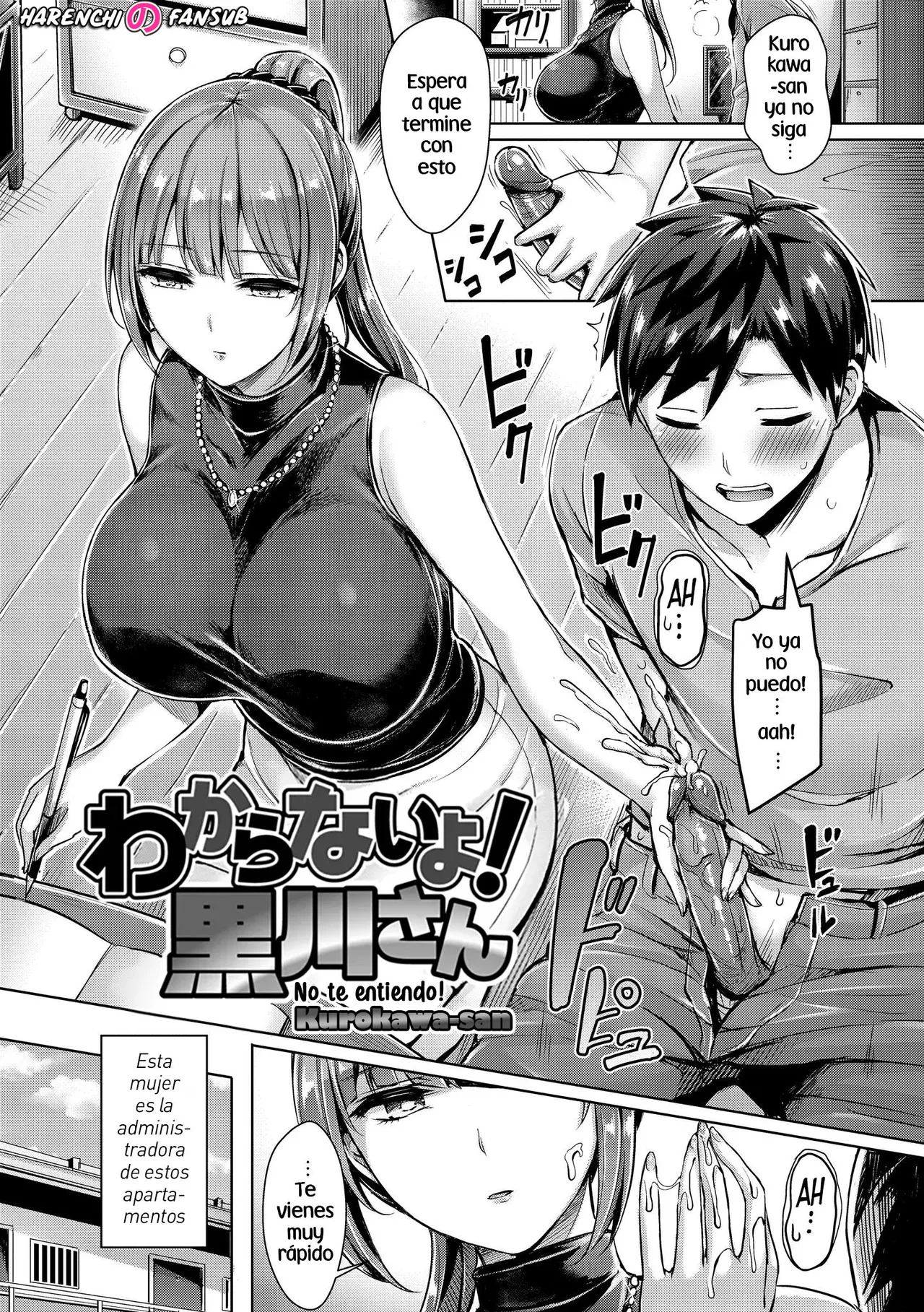 Wakaranaiyo! Kurokawa-san | Kurokawa-san No te entiendo! page 1 full