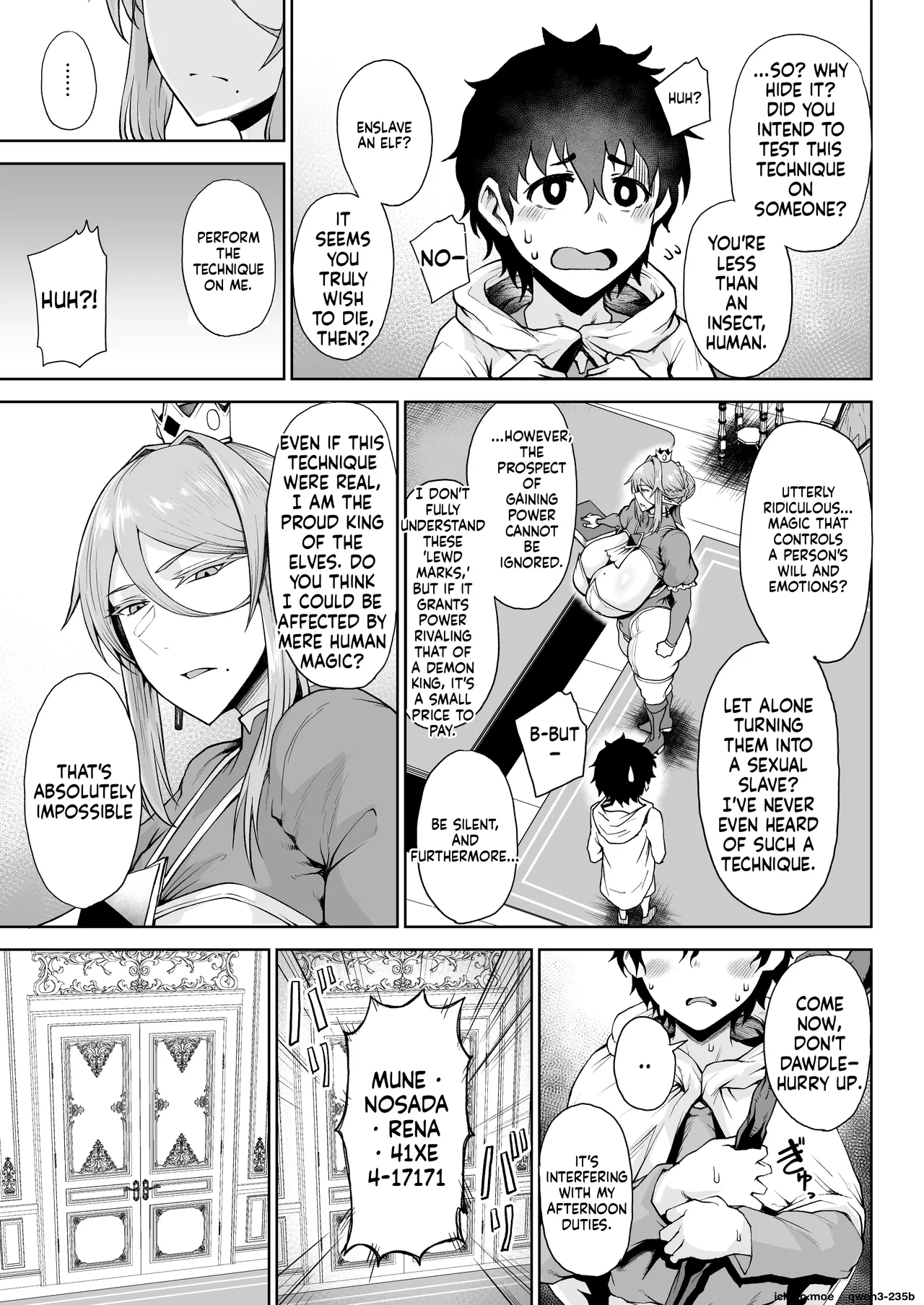 Ouken Sandatsu 2- Royal Power Usurpation❤ ~Ochinpo Ippon de Oukoku Houkai Oukyuu wa Chinpo no Yuenchi❤~ page 6 full