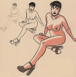 Caroline Baldwin - Pose nue