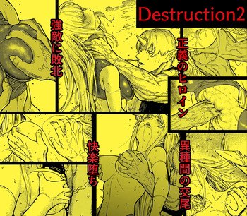 Destruction 2: The Complete Fall of the Defeated Heroine cover