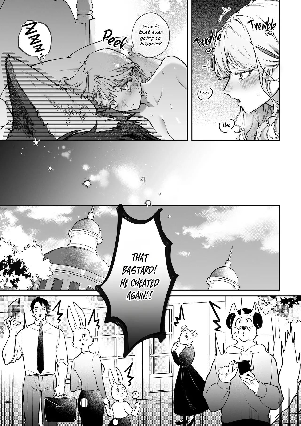 Kahogo na kemonohito kareshi no tanetsuke honki koubi ni kowasa retai | I want to be destroyed by my overprotective beastman boyfriend's serious mating and impregnation page 6 full