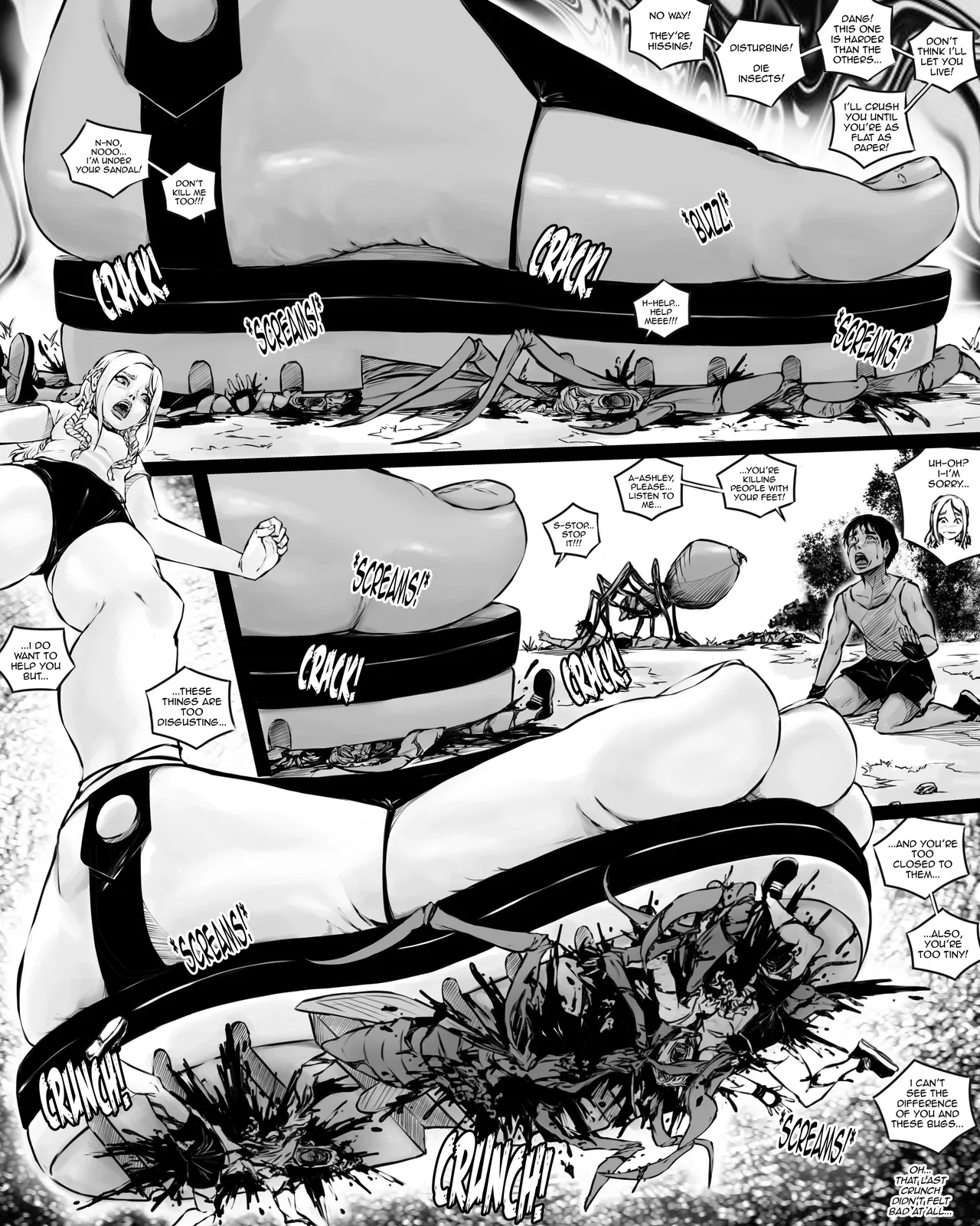 Giantess Boarding School 9 - Finding Little Friends page 5 full