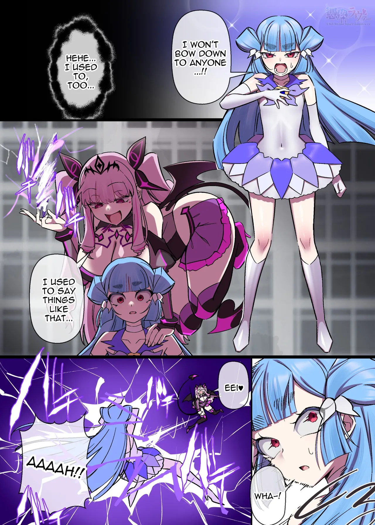 Alestia &amp; Muddy Cherry Crossover IF Manga page 6 full