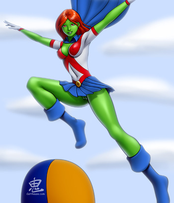 Ravager and Miss Martian cover