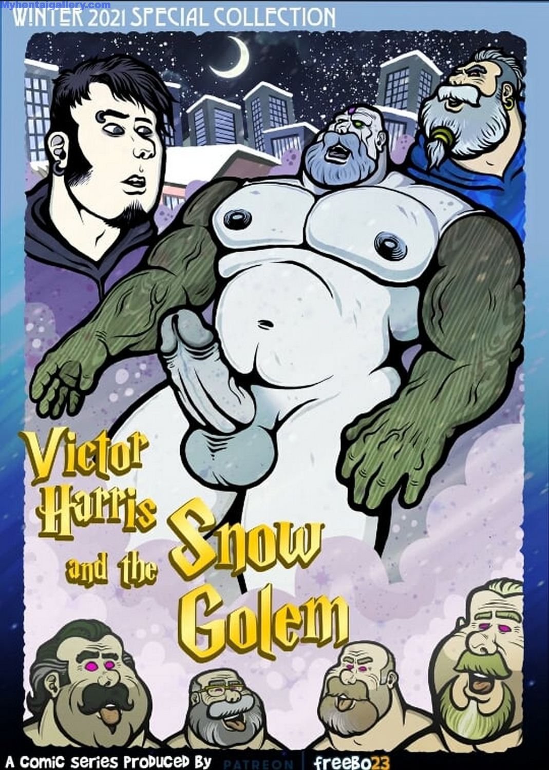 Victor Harris 1 - Victor Harris And The Snow Golem page 1 full