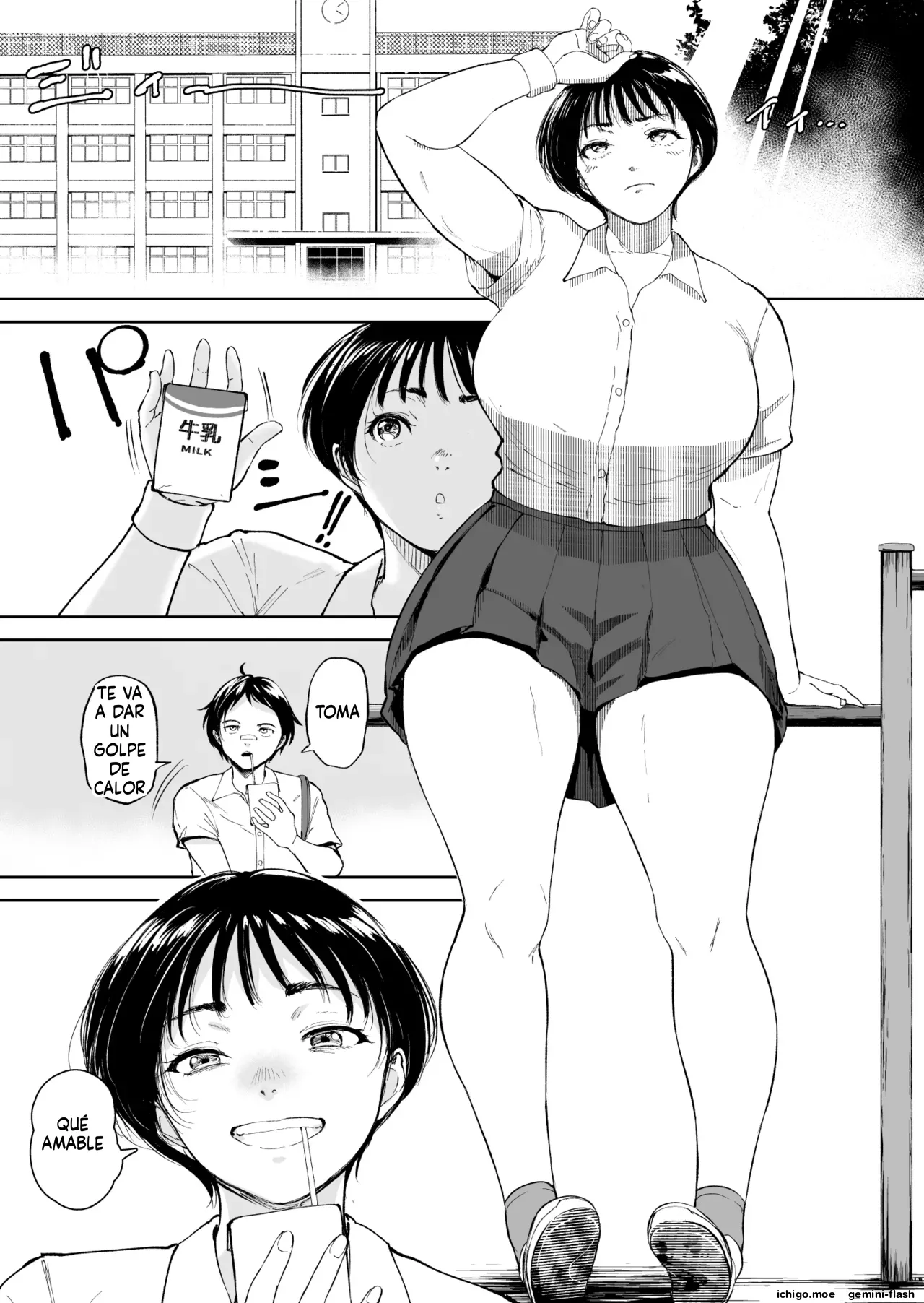 Natsuki no Natsu Ore no Kyonyuu Osananajimi wa Natsu no Aida ni Otona no Te de Mesu ni Sareteita page 2 full