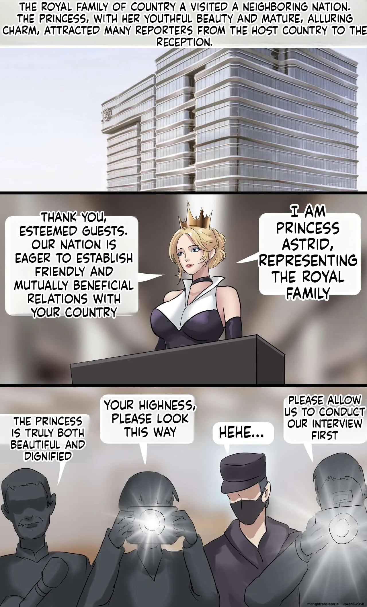 Princess's Sticky Trap page 2 full