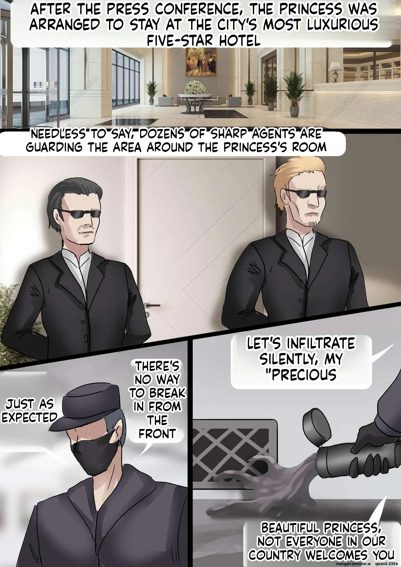 Princess's Sticky Trap page 3 full