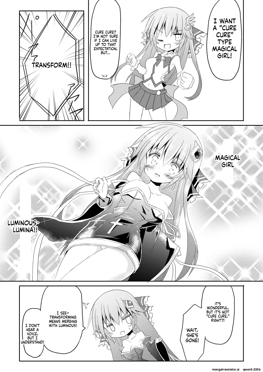 Mahou Shoujo Luminous・Lumina page 8 full