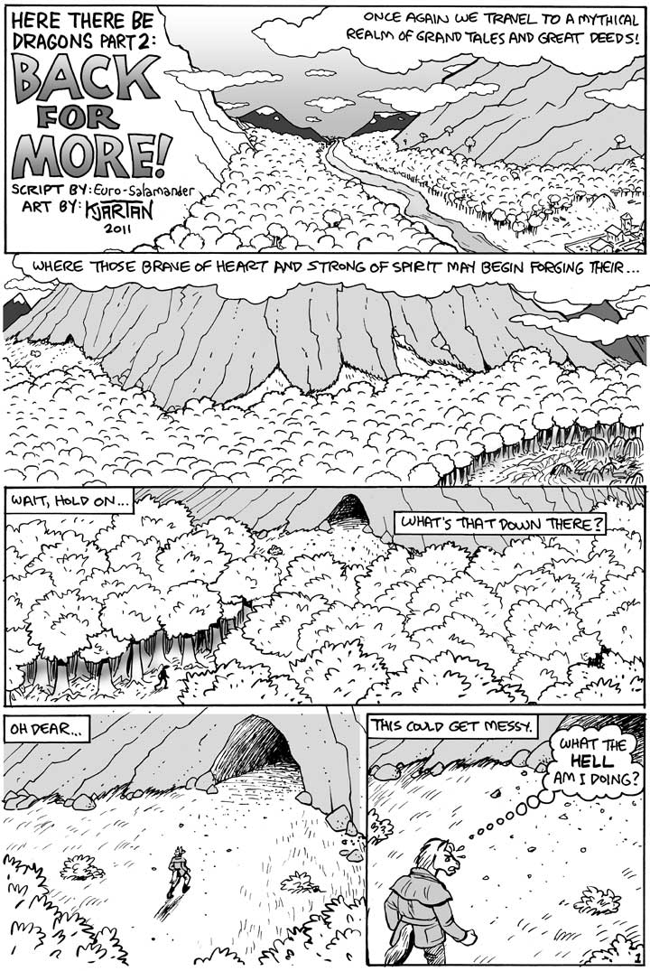 Here There Be Dragons 2: Back for More! page 1 full