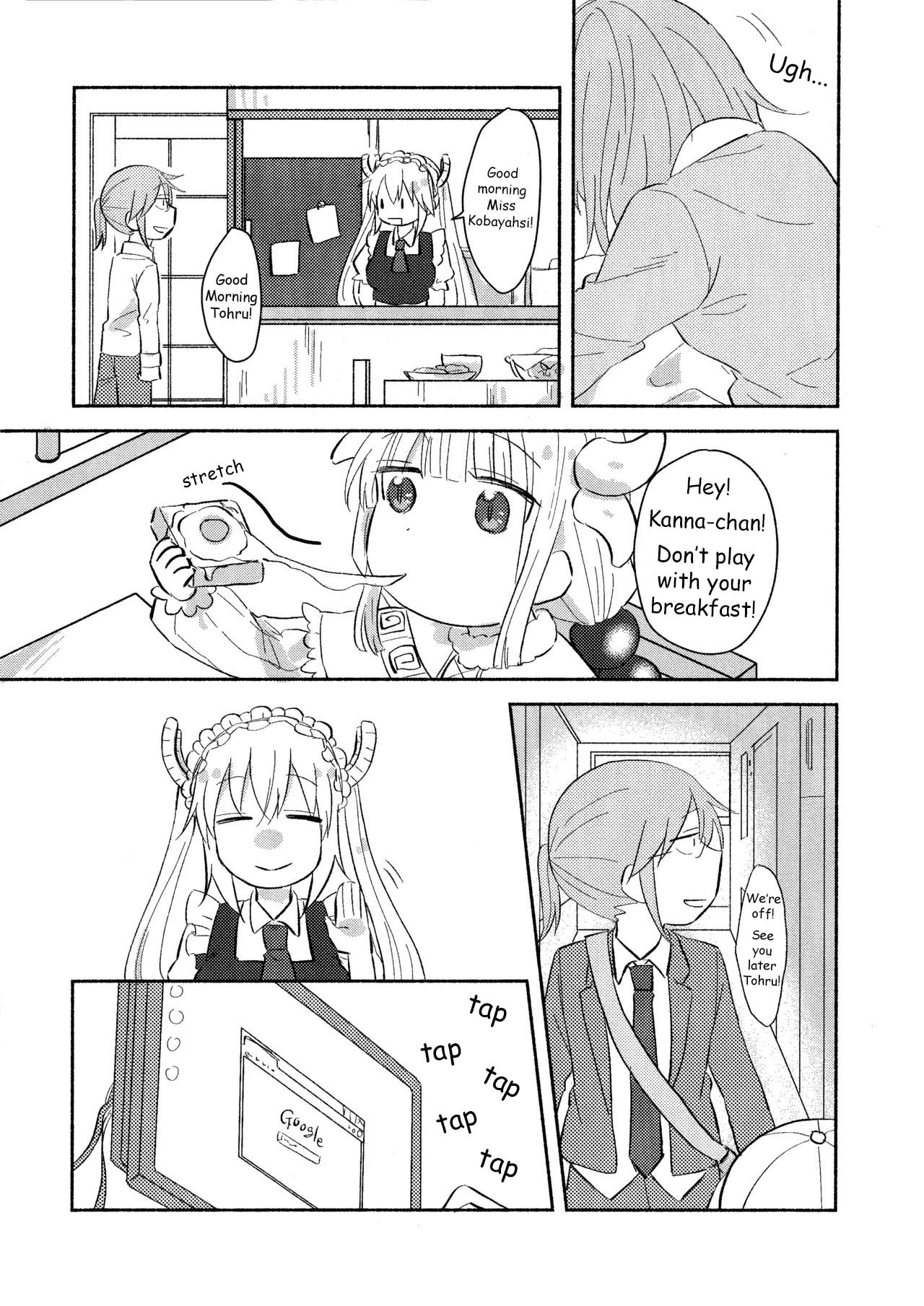 Wanting to do it for the first time with Miss Kobayashi page 9 full