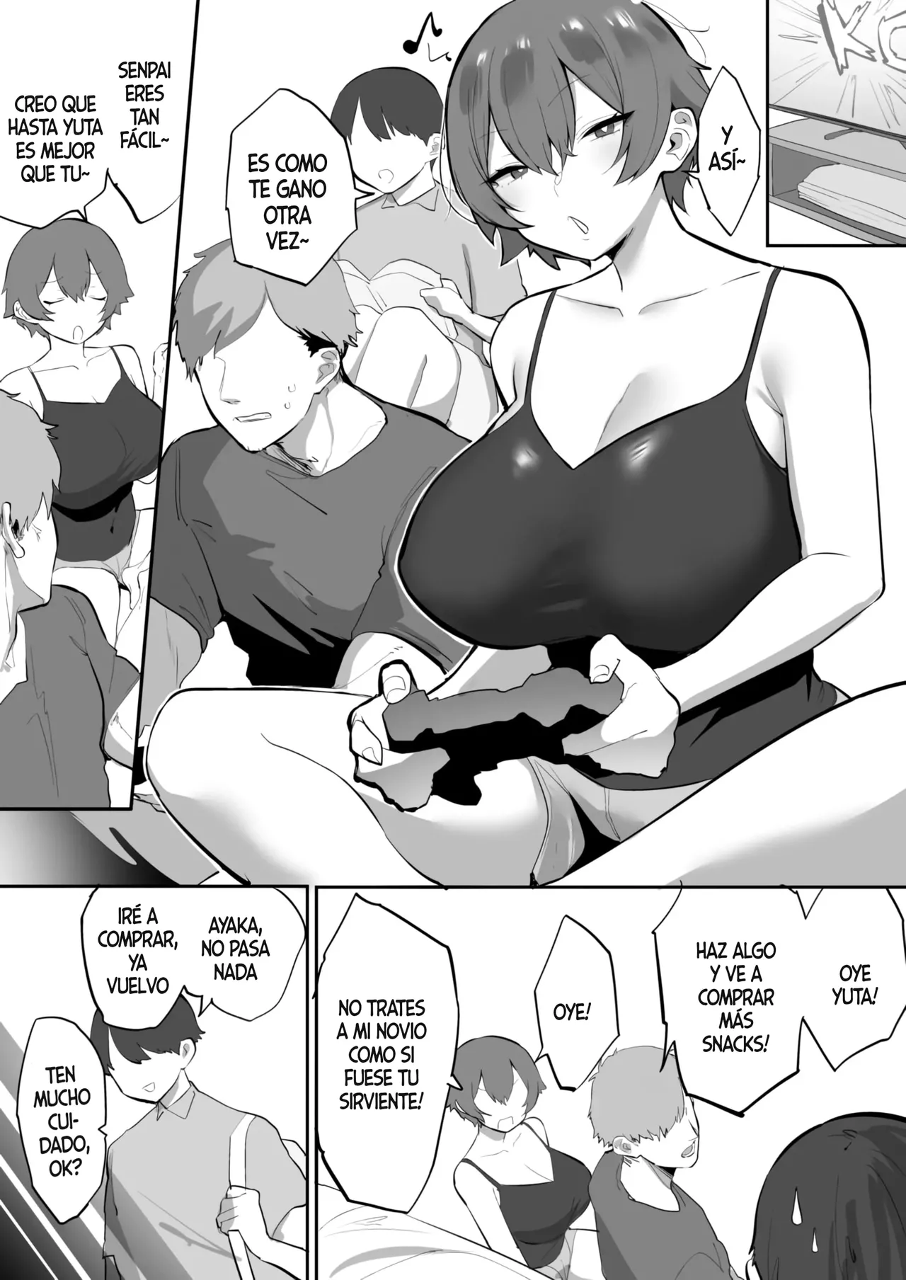 Boyish NTR &amp; Hitozuma Osusowake｜Tomboy NTR &amp; Compartiendo una Mujer Casada page 2 full