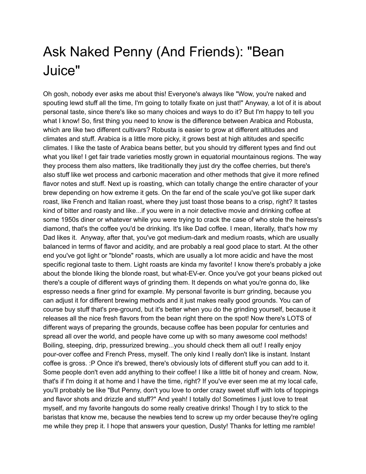 Ask Naked Penny page 2 full