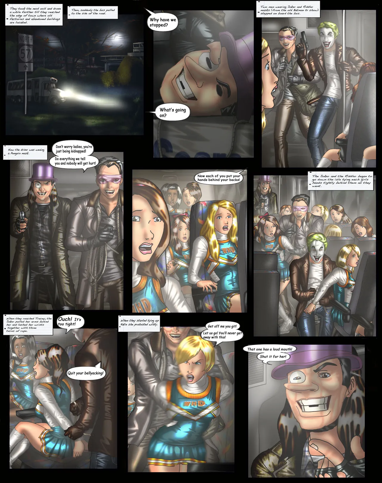 Disappearing Cheerleader page 5 full