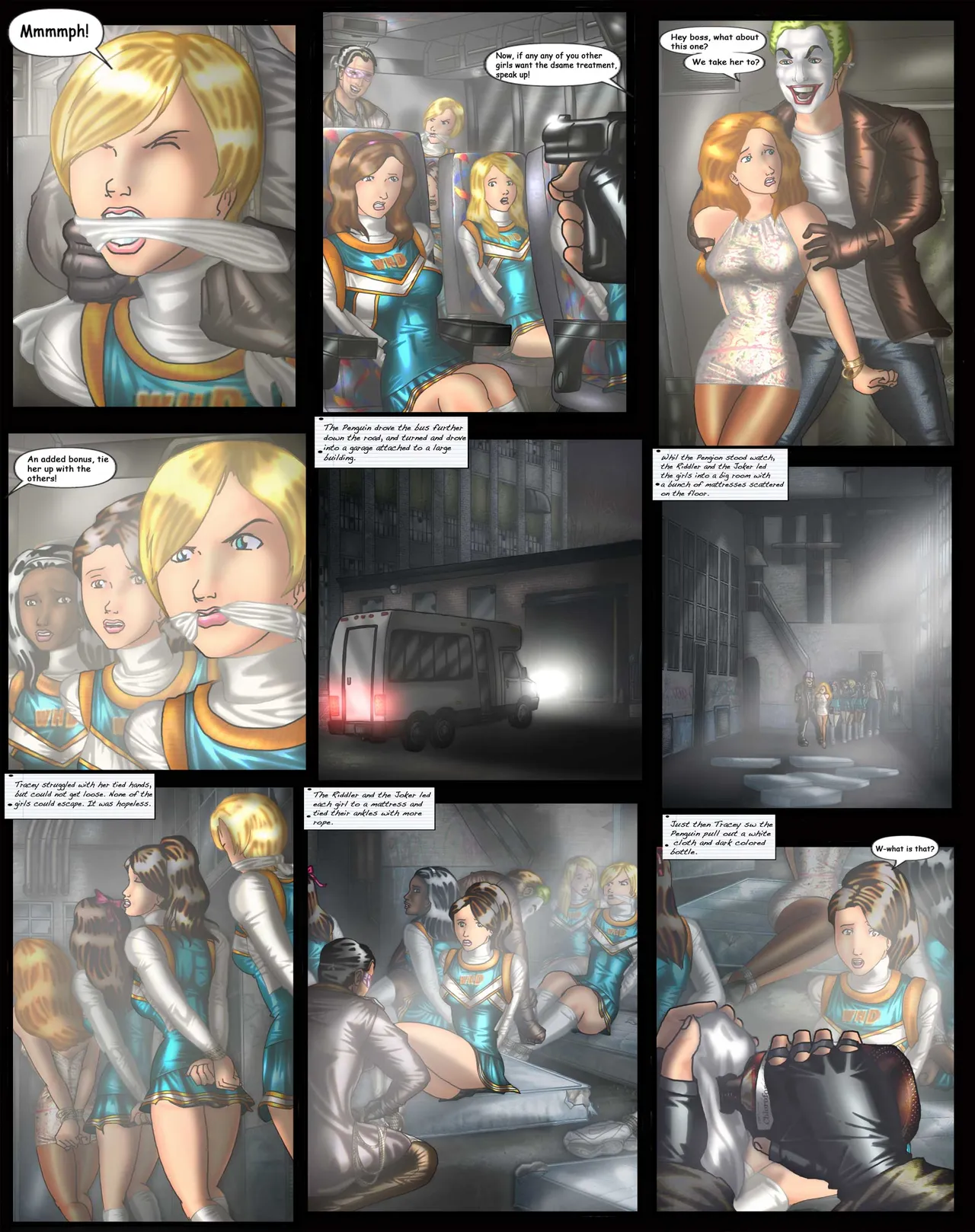 Disappearing Cheerleader page 6 full