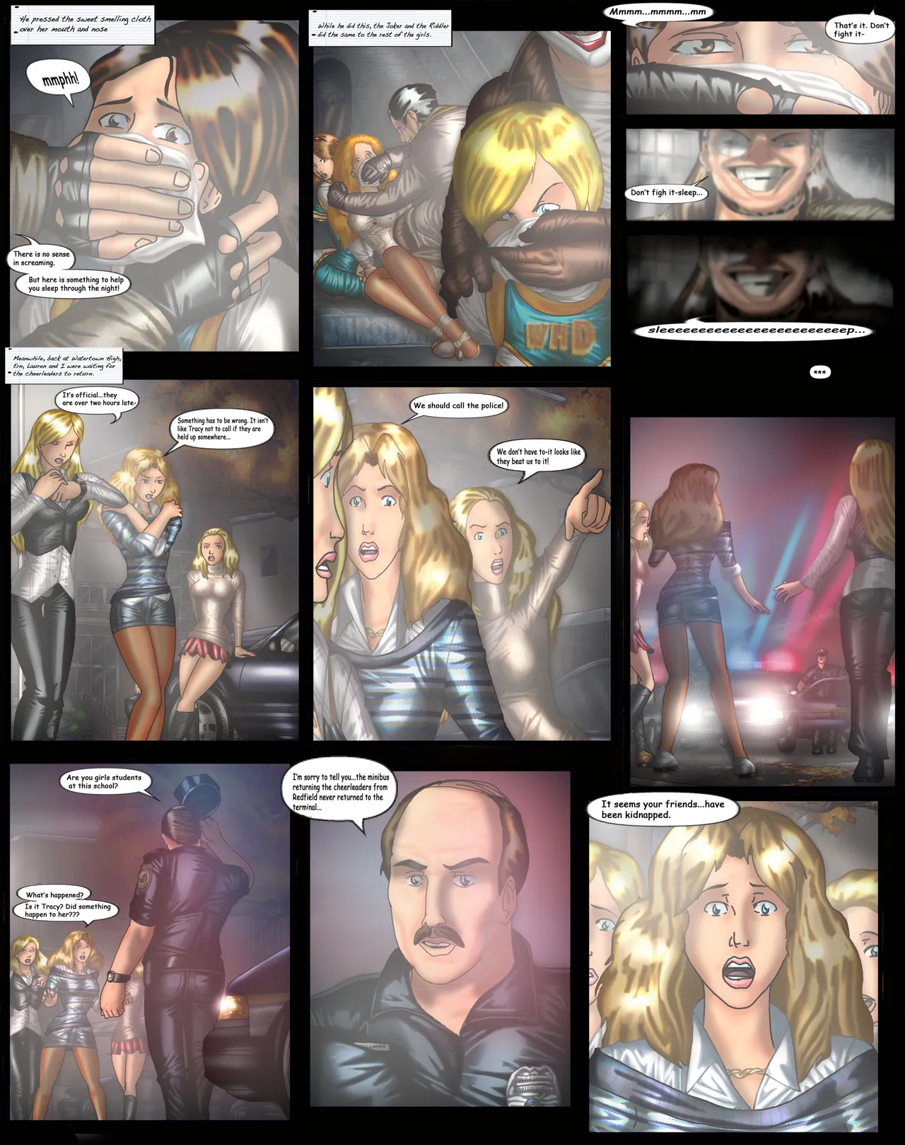Disappearing Cheerleader page 7 full