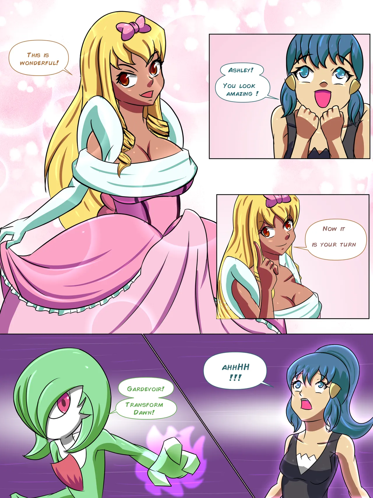 Ashley and Dawn's Sexy Dress-up page 10 full