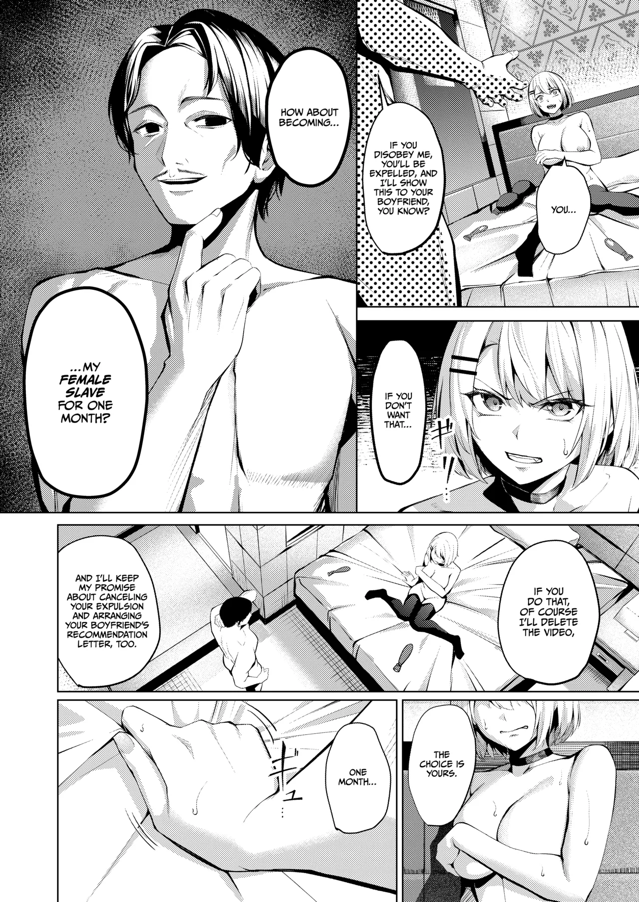 Yankee-chan ga Netorarete Kyokon no Toriko ni Naru Hanashi page 10 full