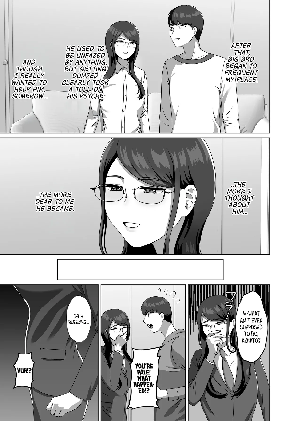 I Fell in Love With My Gender Bent Big Brother and Made Him a Woman for Good by Knocking Him Up! page 9 full