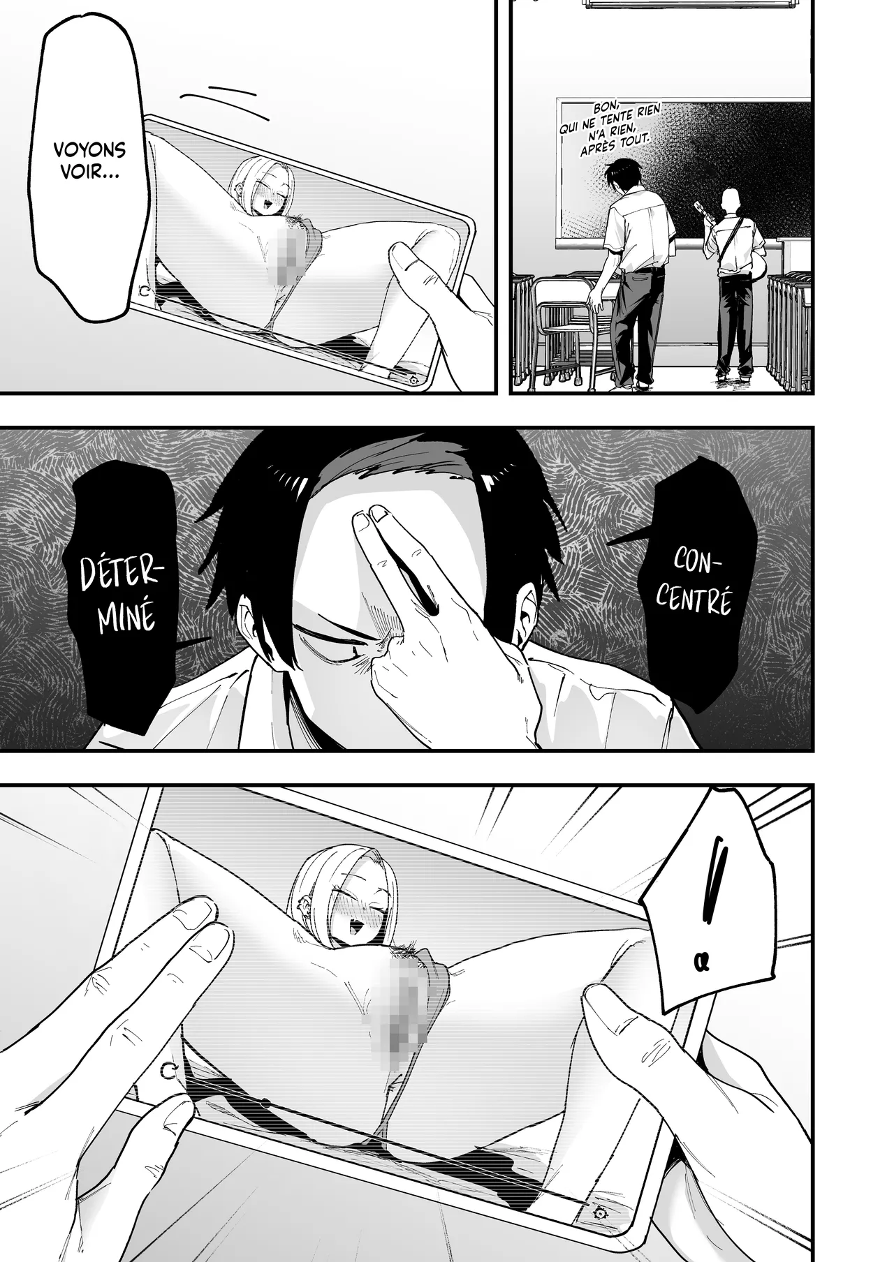 Tonari no Seki no Tomodachi to Issho ni Onanii Suru Hanashi | Notre nouvelle routine avec ma meilleure Amie : se Masturber l'un à côté de l'autre page 9 full