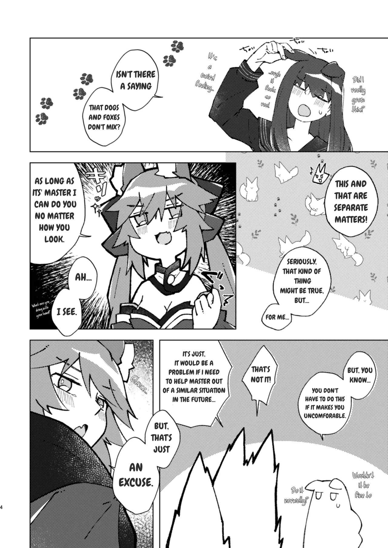 Kitsune to Inu wa xxxx Dekiru Rashii desu yo! page 3 full