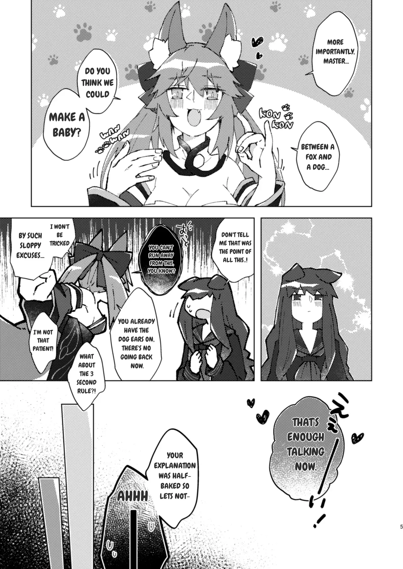 Kitsune to Inu wa xxxx Dekiru Rashii desu yo! page 4 full