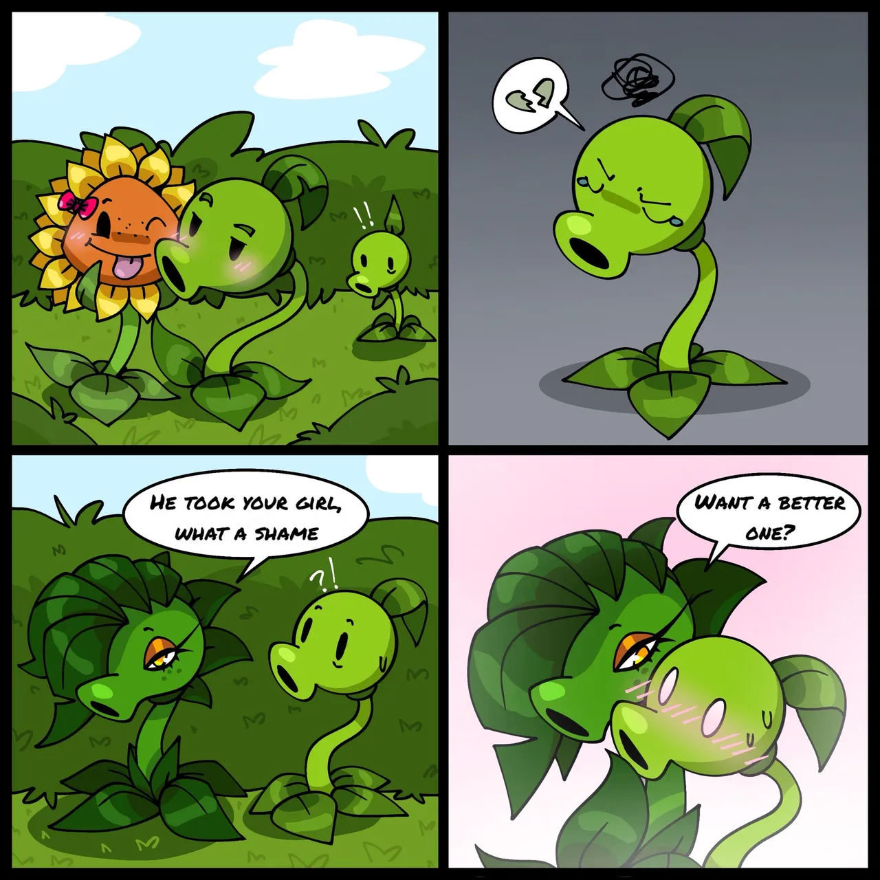 He got an upgrade 🌱✨ page 1 full
