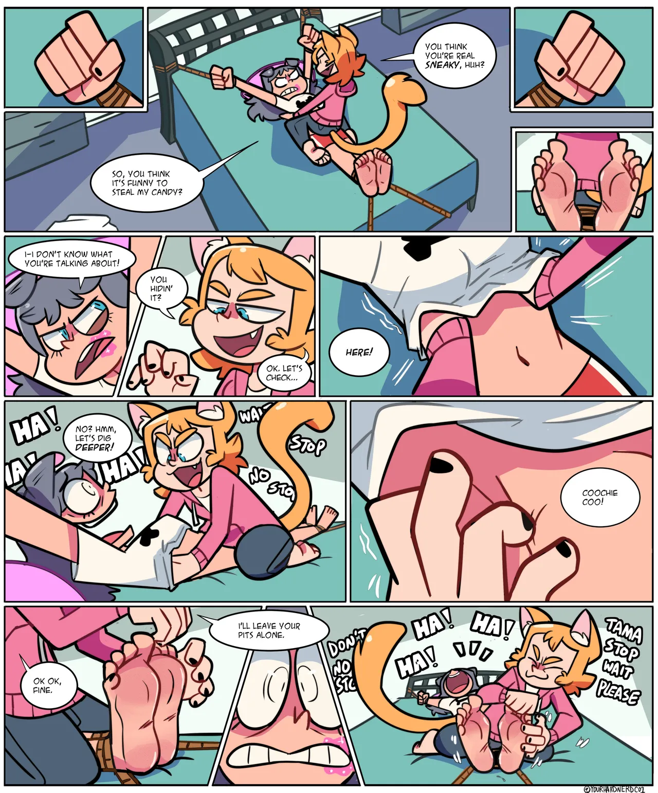 Tickle the Candy Thief! page 1 full