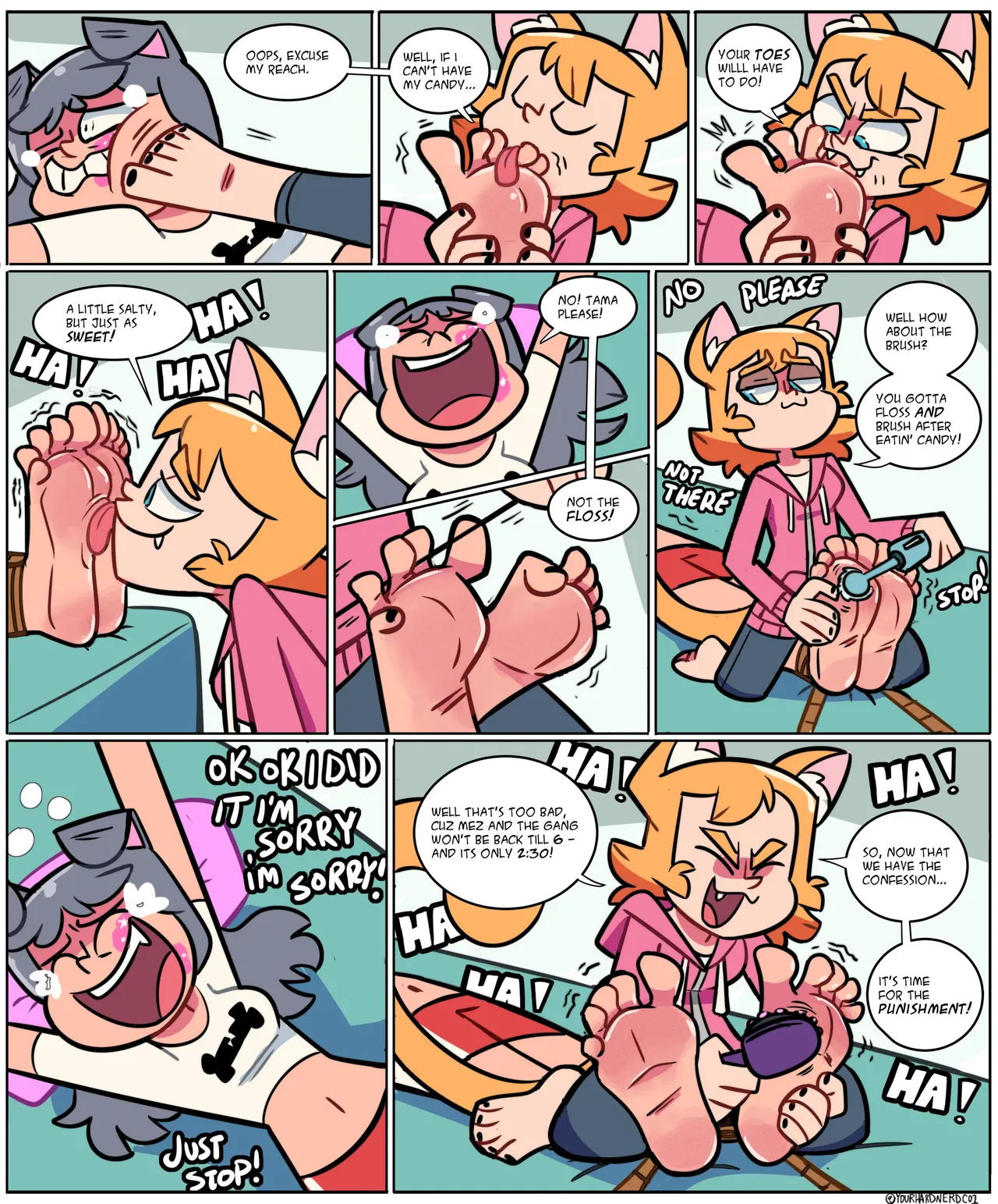 Tickle the Candy Thief! page 2 full