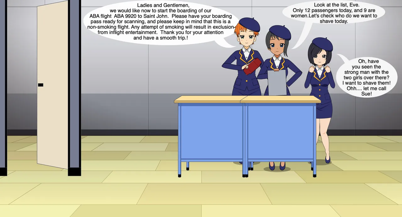 All Bald Airways - 03 - A Flight to Saint John page 1 full